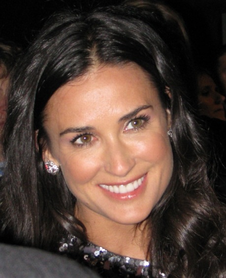 Demi Moore at Huffington Post Pre-Inaugural Party