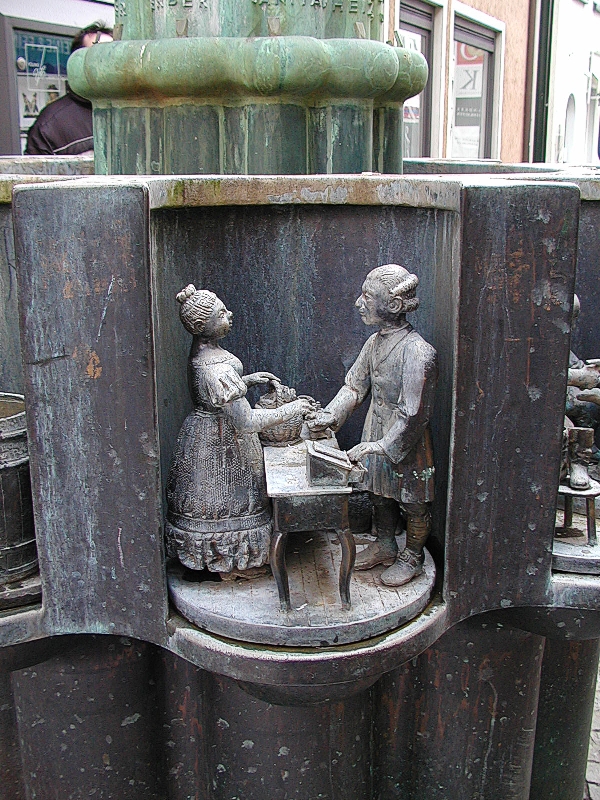 Zunftbrunnen (Reutlingen): Krämer