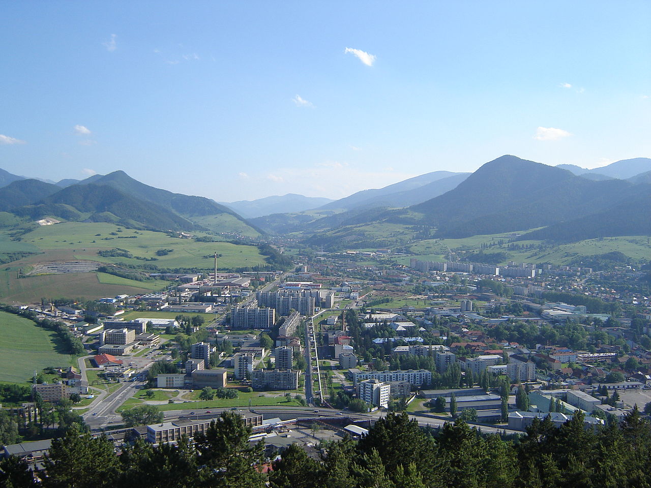 Wiew to ruzomberok