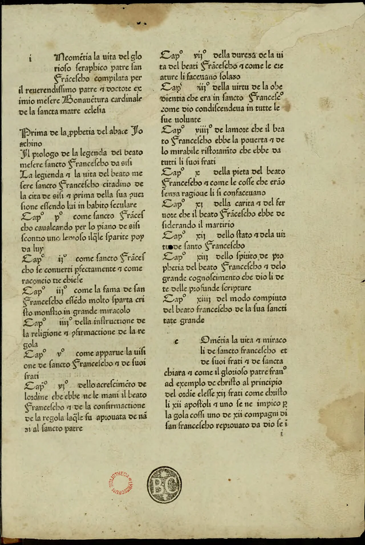 Photo of Saint Bonaventure