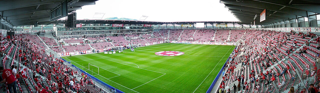 AFG Arena St. Gallen - Erstes Spiel SCHWEIZ : LIECHTENSTEIN - Vorbereitung EURO 2008