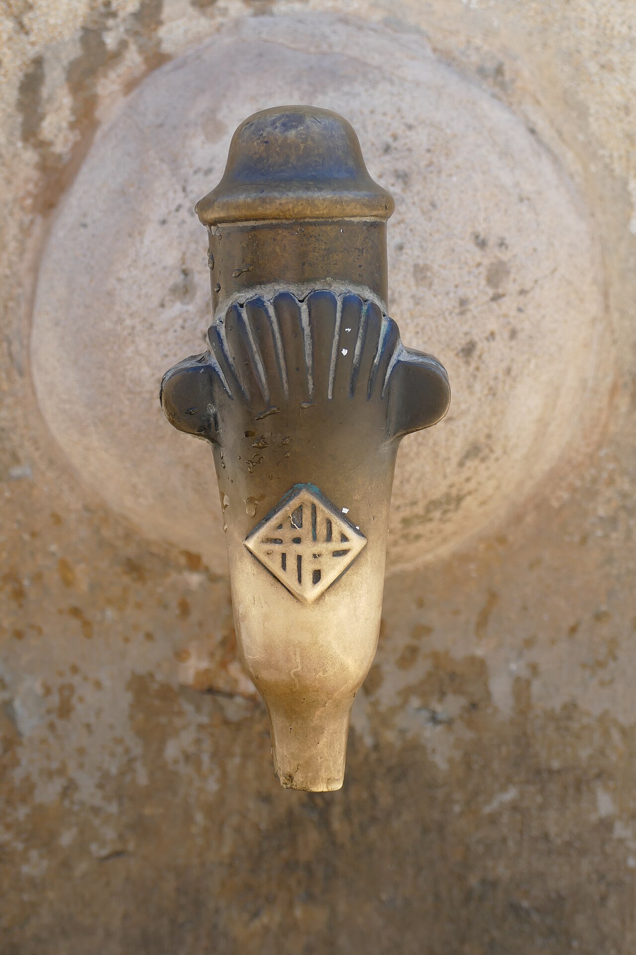 Fountain at the Plaça del Mercat in Sant Feliu de Guíxols