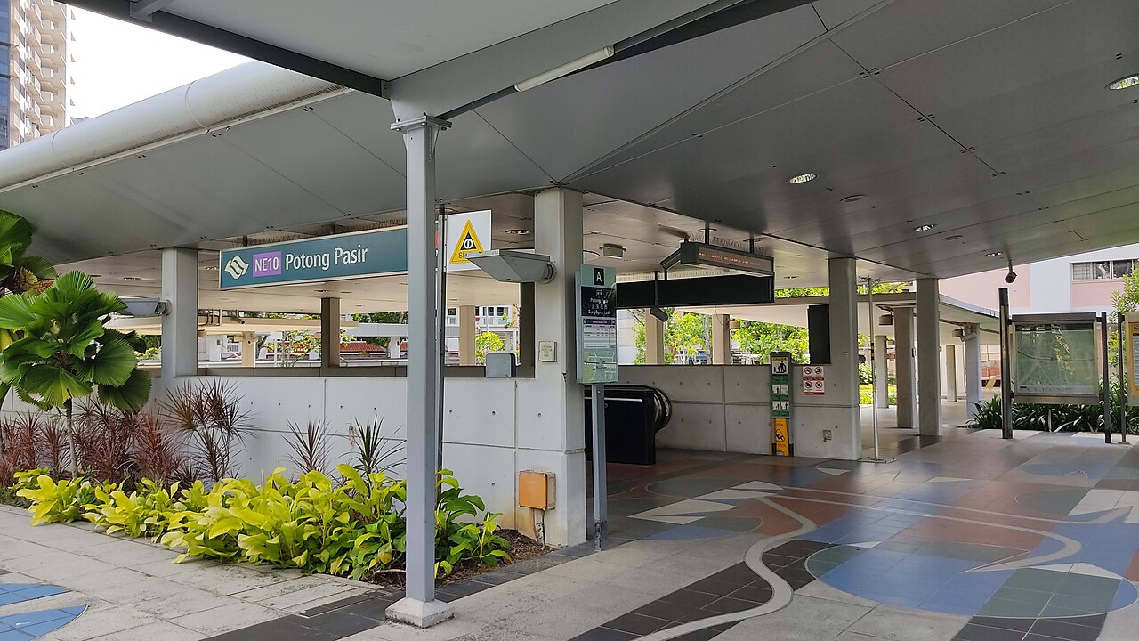 NE10 Potong Pasir Exit A