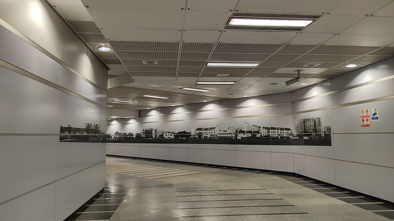 NE10 Potong Pasir MRT Art-in-Transit