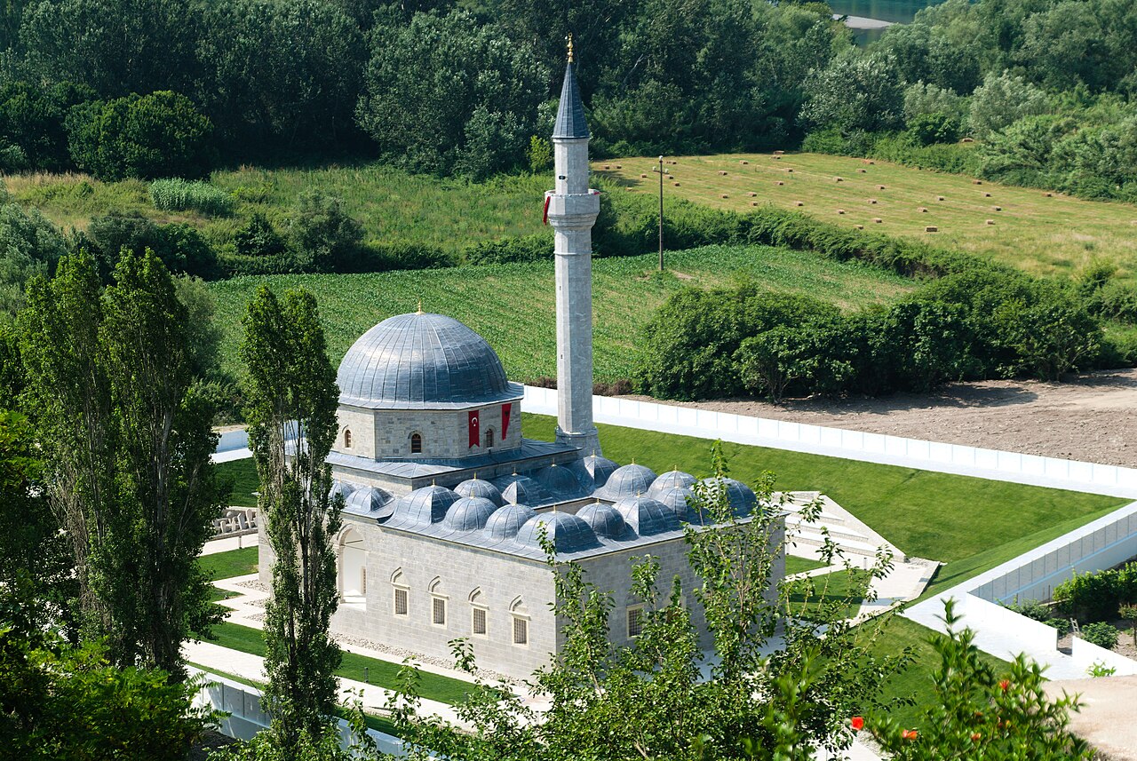 Xhamia e Plumbit/Lead Mosque in Shkodra, Albania on June 11, 2025