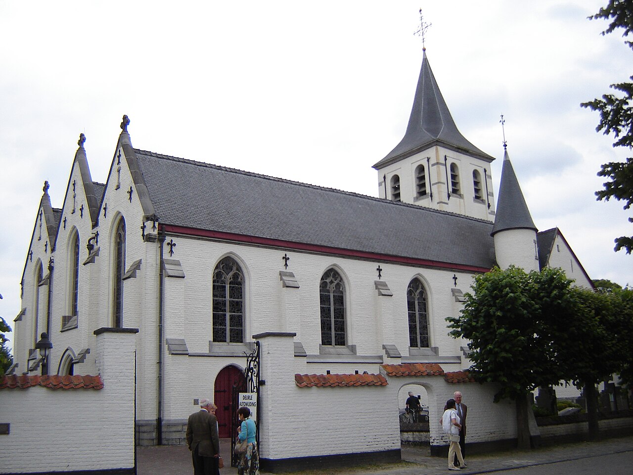 Church of Saint Martin in Sint-Martens-Latem. Sint-Martens-Latem, East Flanders, Belgium.