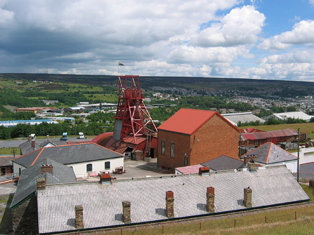 Big Pit Mining Museum near Blaenafon, Wales