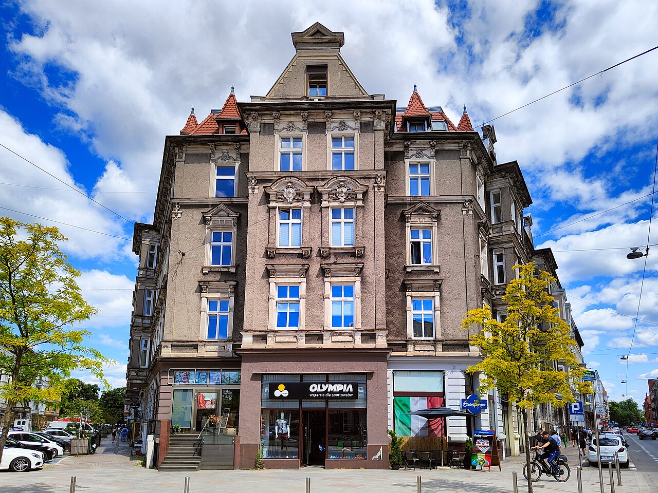 23 Rayskiego Street in Szczecin, July 2023