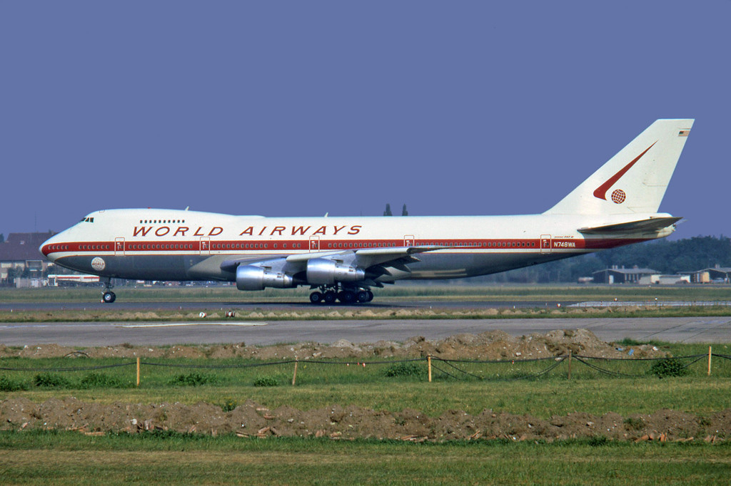 Boeing 747-273C, N748WA, World Airways (WO / WOA)