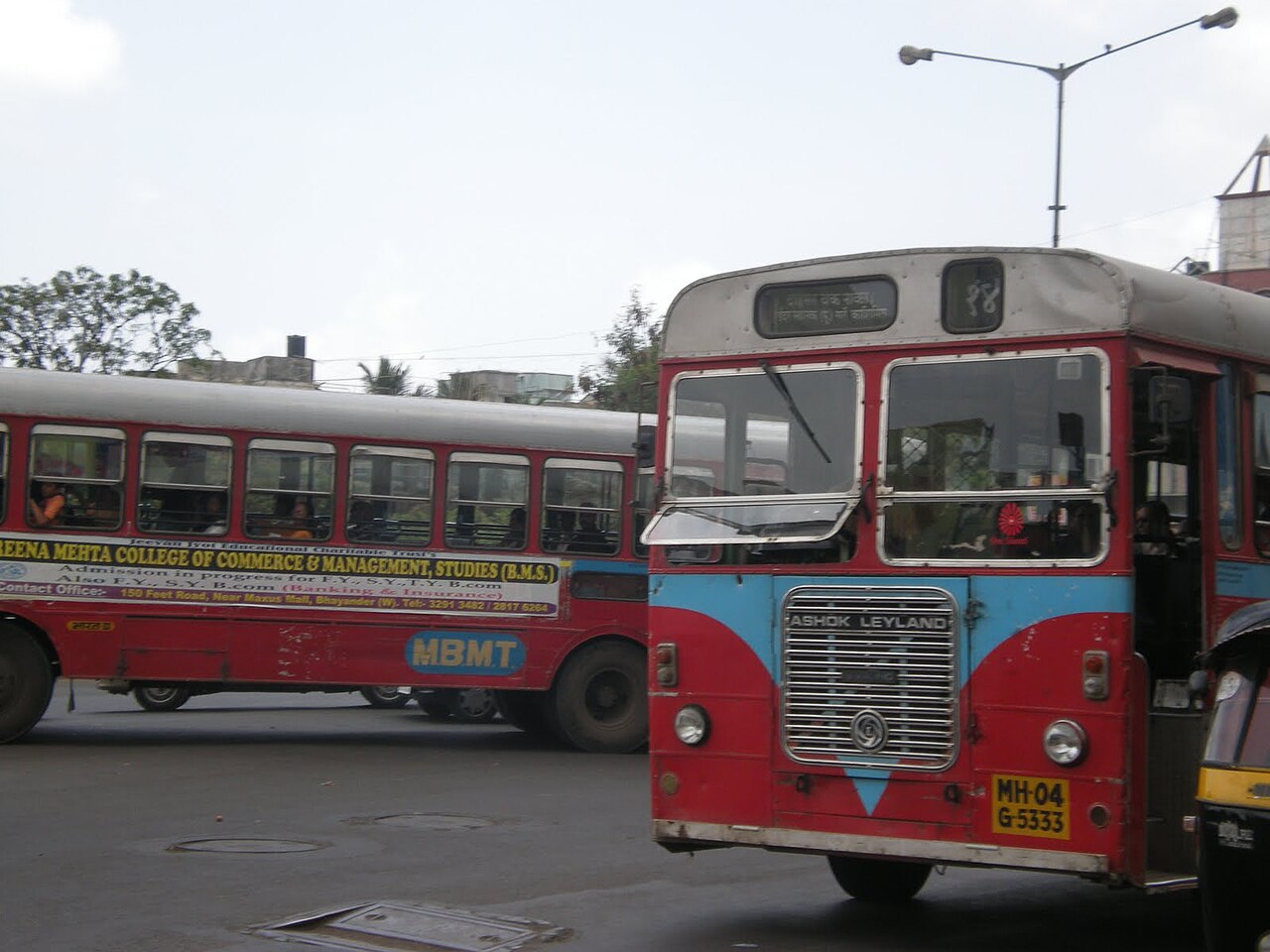 MBMT bus on road