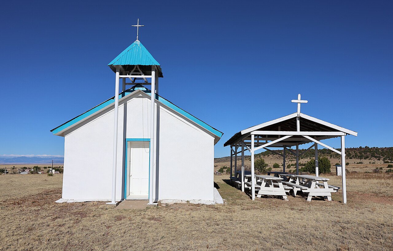 Tinaja Church in Colfax County, New Mexico.