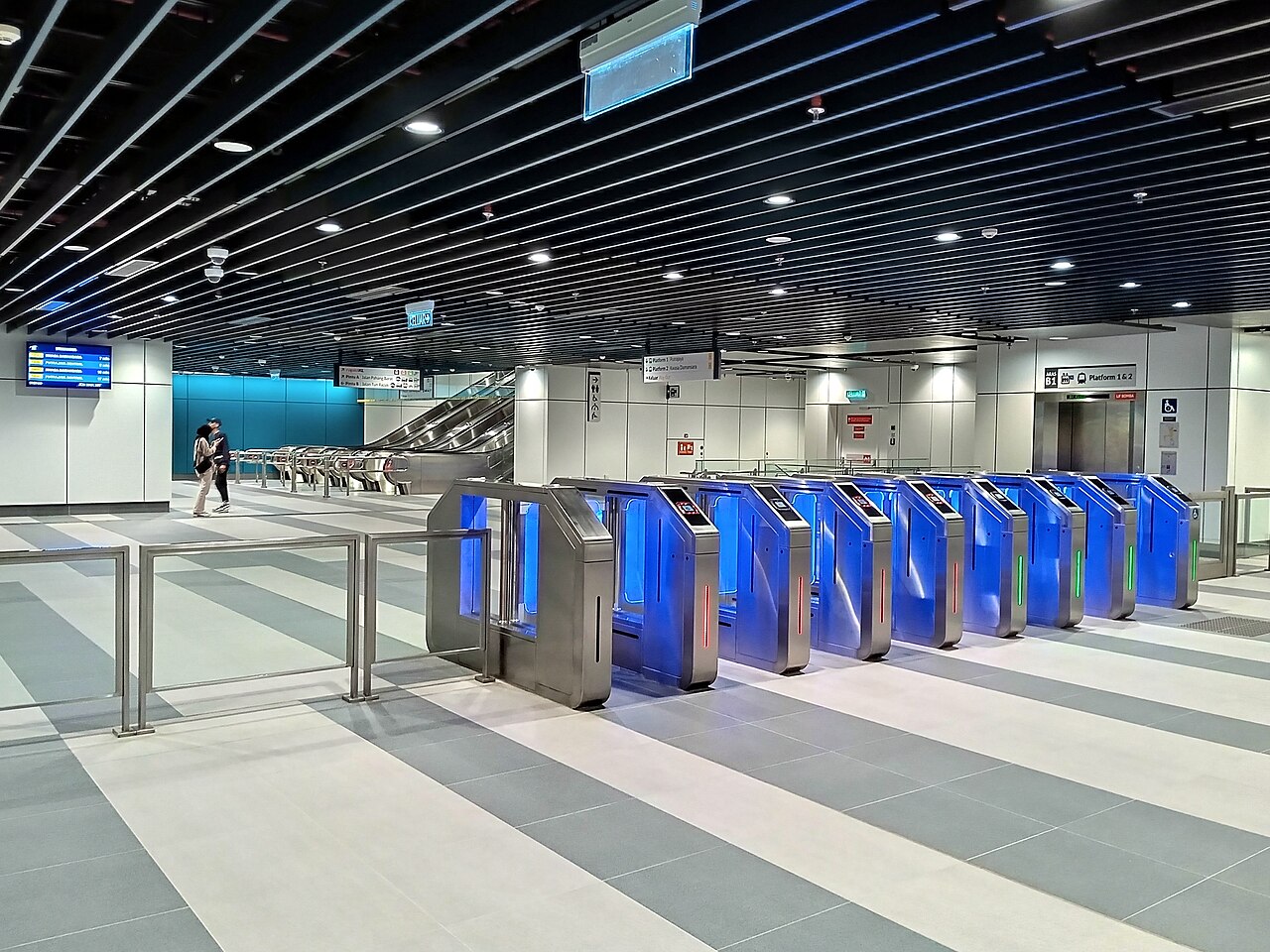 Aras legar stesen MRT Titiwangsa, Kuala Lumpur
