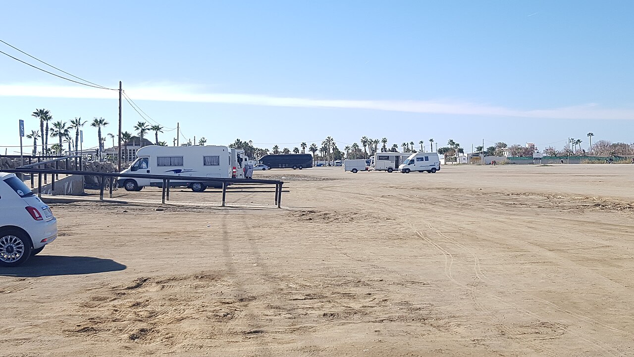 Torre del Mar motorhome parking
