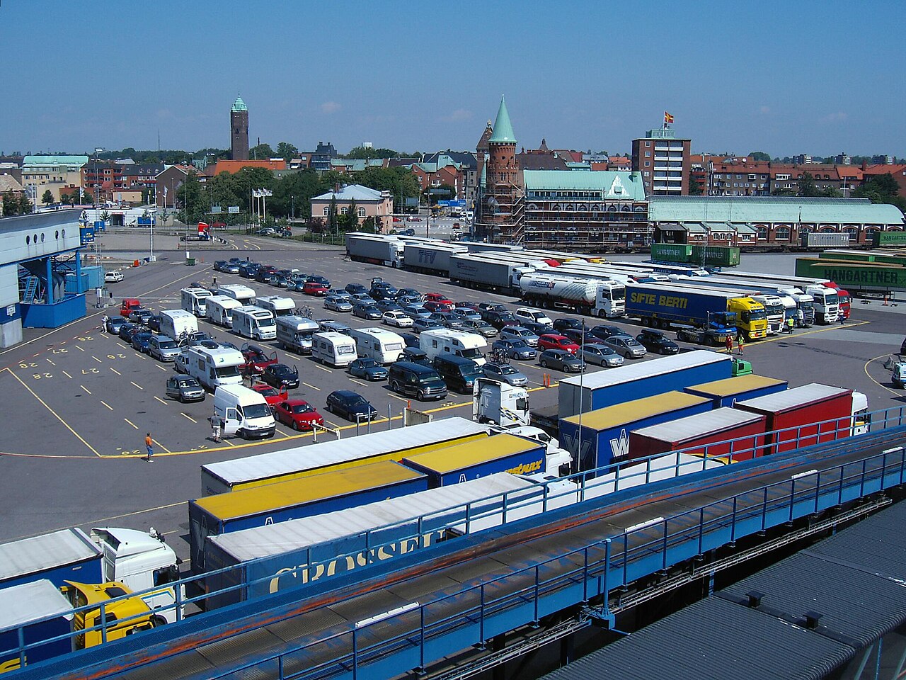 Harbour in Trelleborg