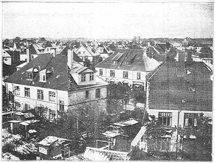 Den Hvide By in Valby, Copenhagen, Denmark