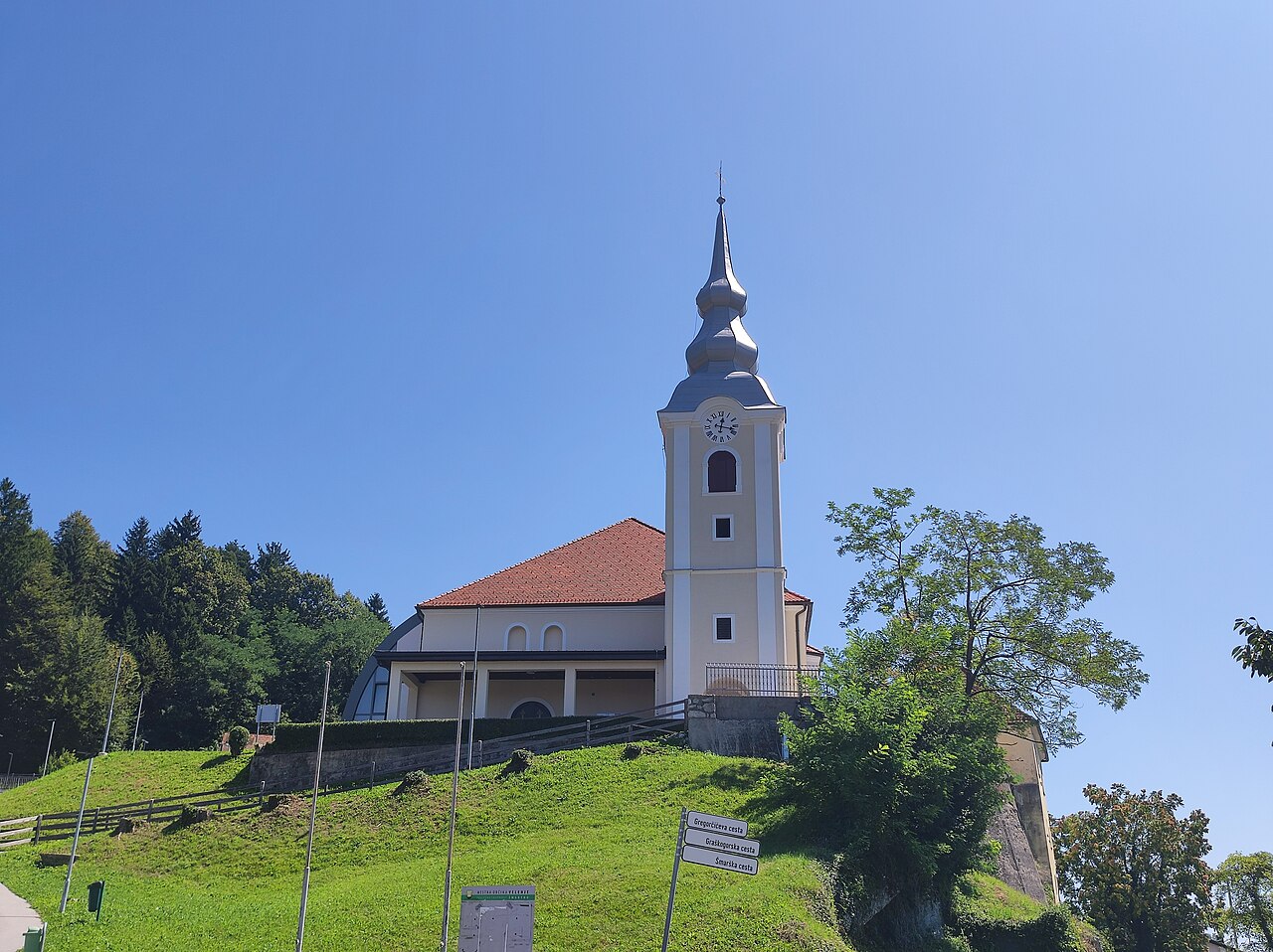 St. Martin's church in Velenje's district of Konovo