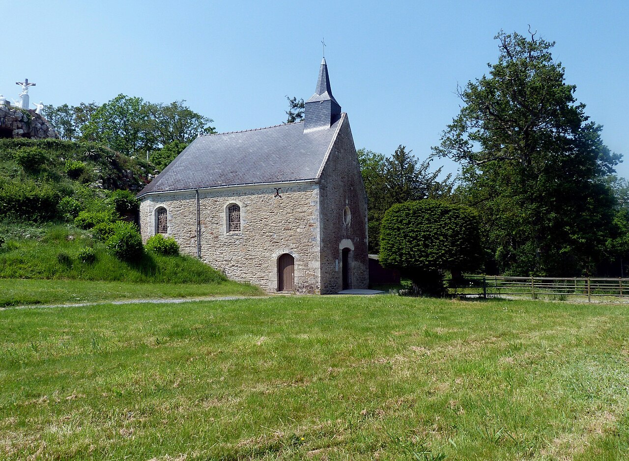 Chapel dedicated to St. Mary Magdalene, Pontchâteau, Loire-Atlantique, France.
