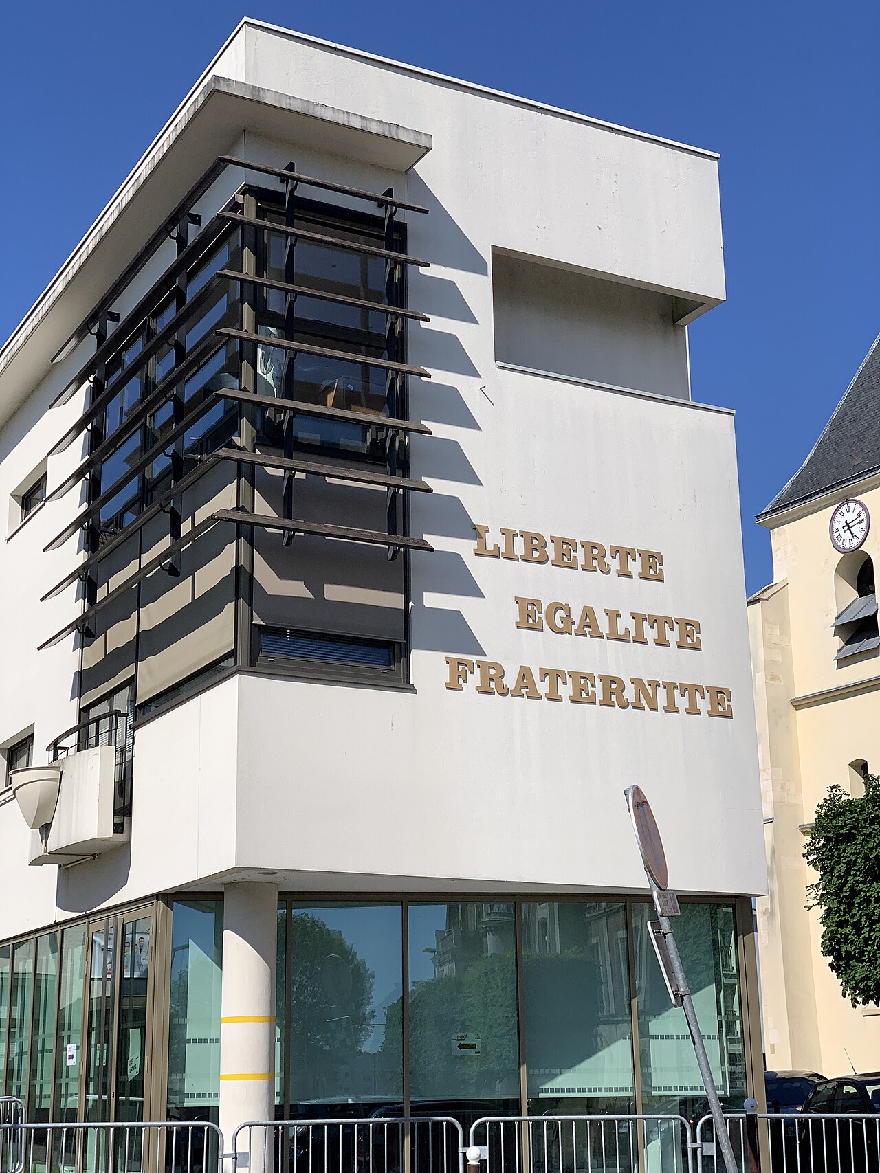 Hôtel de ville de Villepinte, Seine-Saint-Denis.