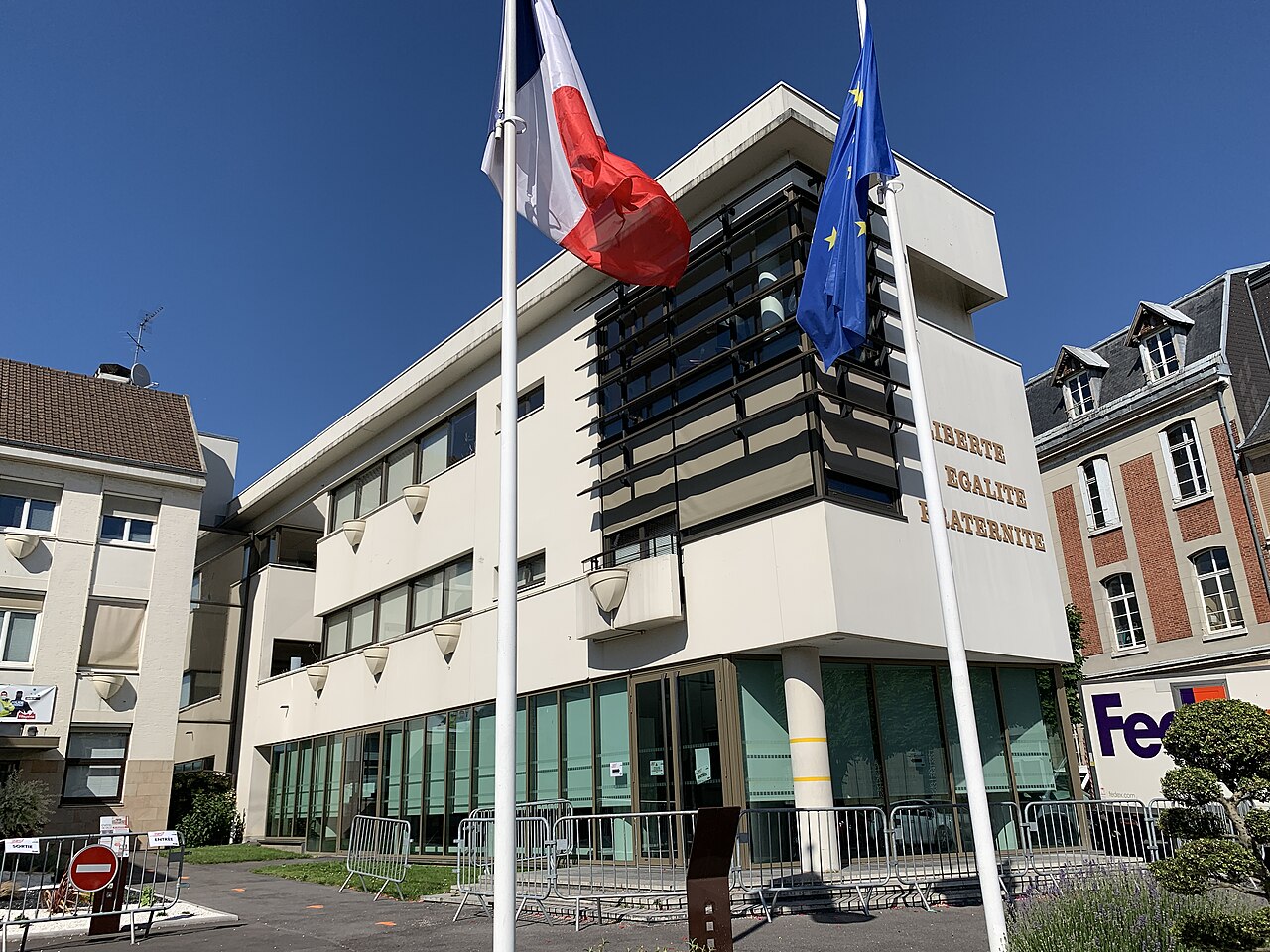 Hôtel de ville de Villepinte, Seine-Saint-Denis.
