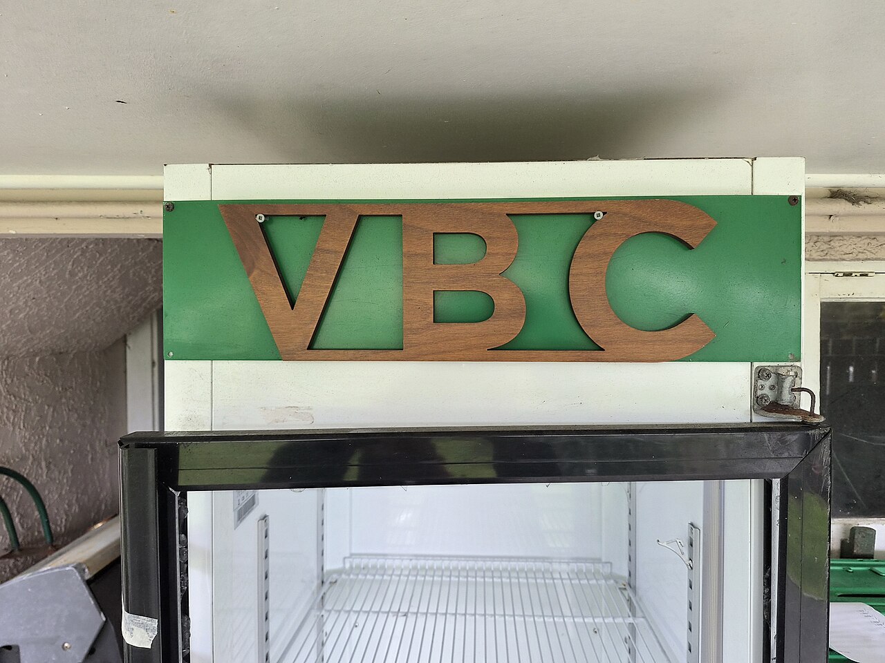 Signage at the Vogelmorn cmmunity hub, formally a bowling club.