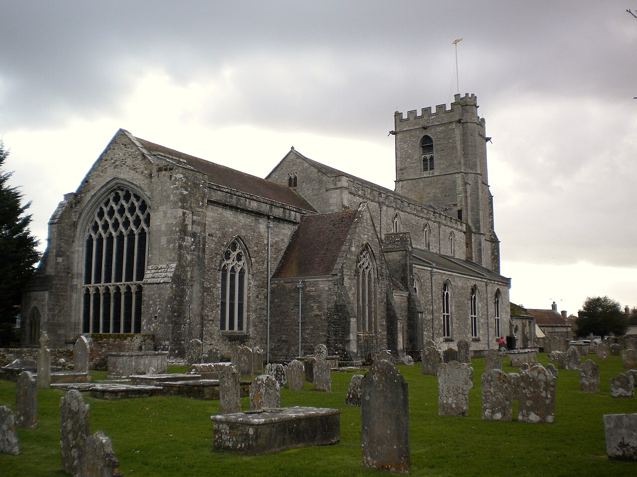 Lady Saint Mary Church, Wareham, Dorset, England.