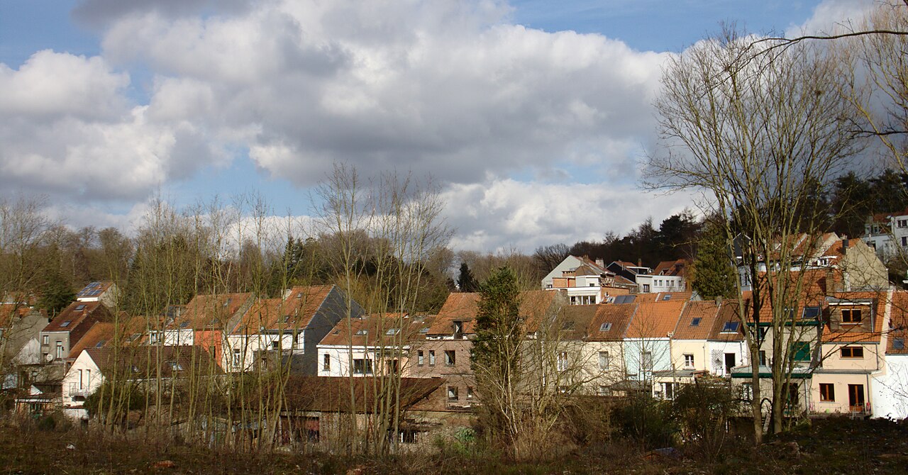 Southeastern edge of Brussels near Zoniënwoud park, Brussels, Belgium