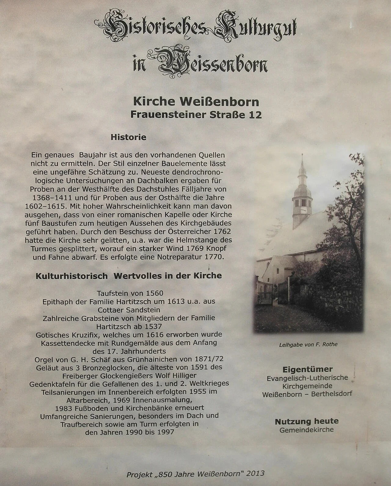 Photo of Weißenborn