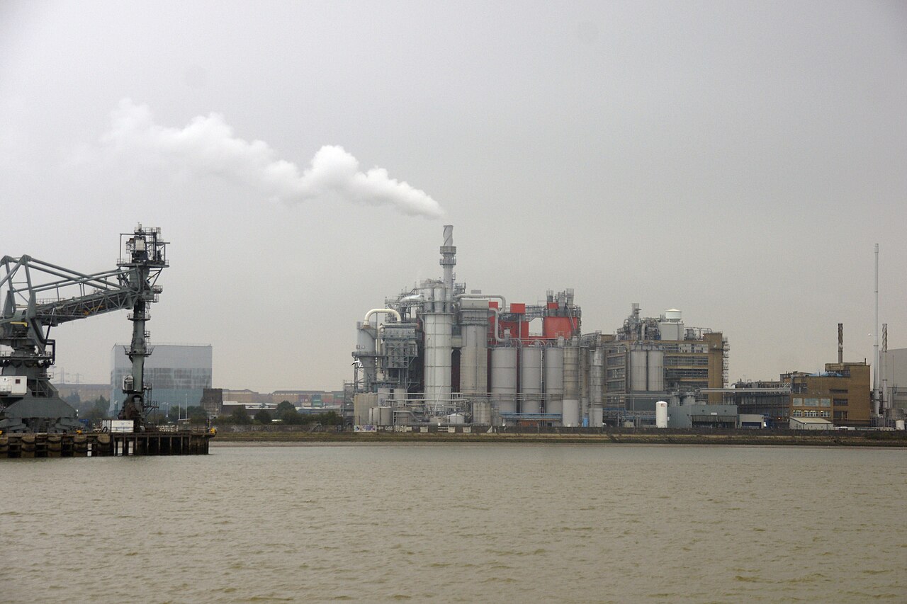 Procter &amp; Gamble works, West Thurrock