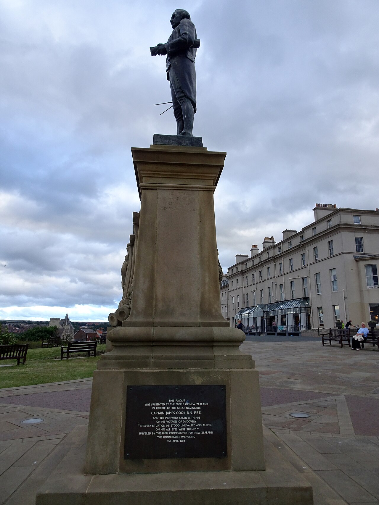 Captain Cook Memorial Monument, East Terrace, Whitby YO21 3HA