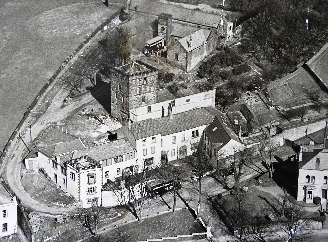 A photograph of the old Tower Brewery, Whitehaven.