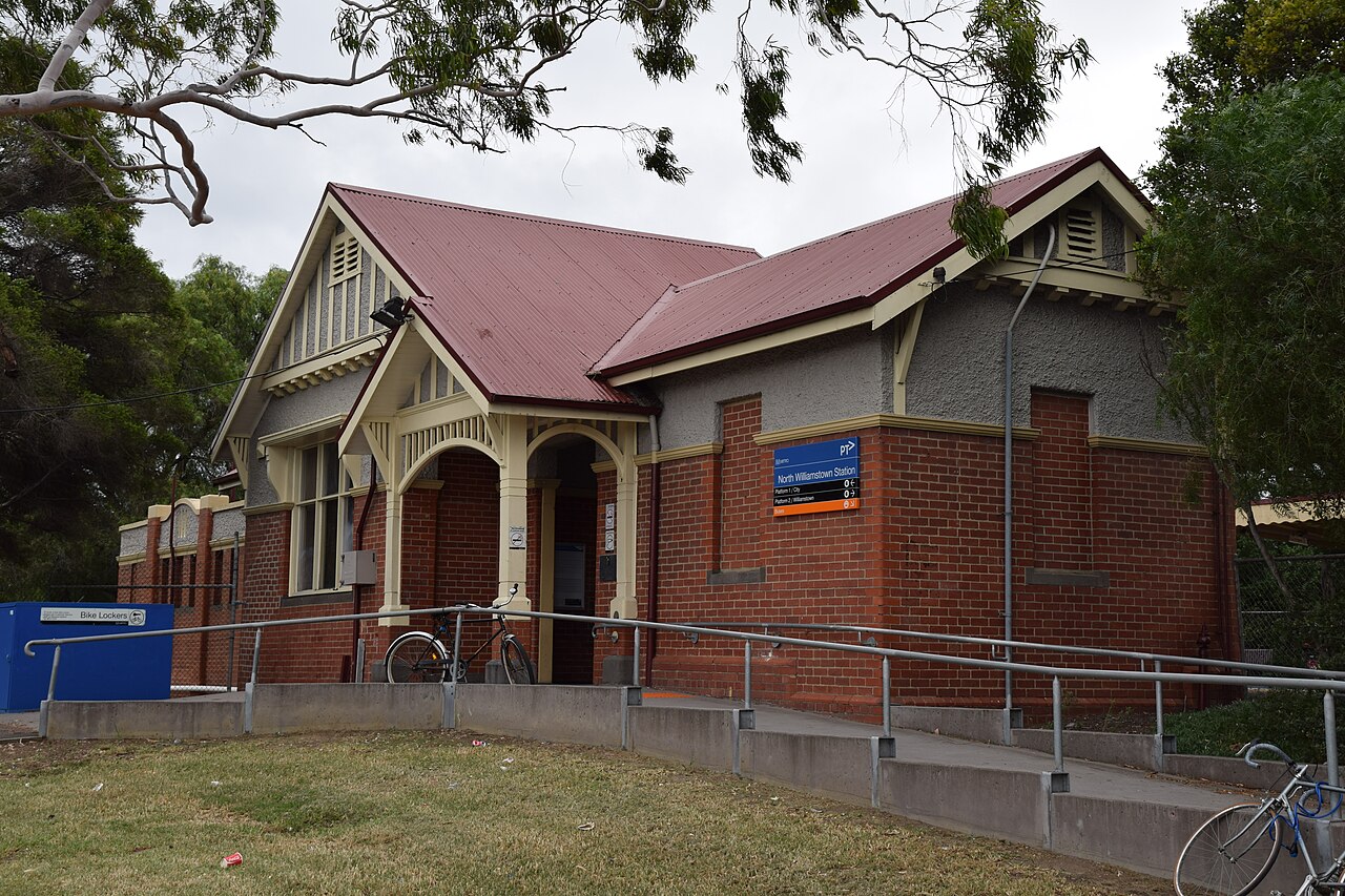 North Williamstown station, Victoria, 2 April 2016