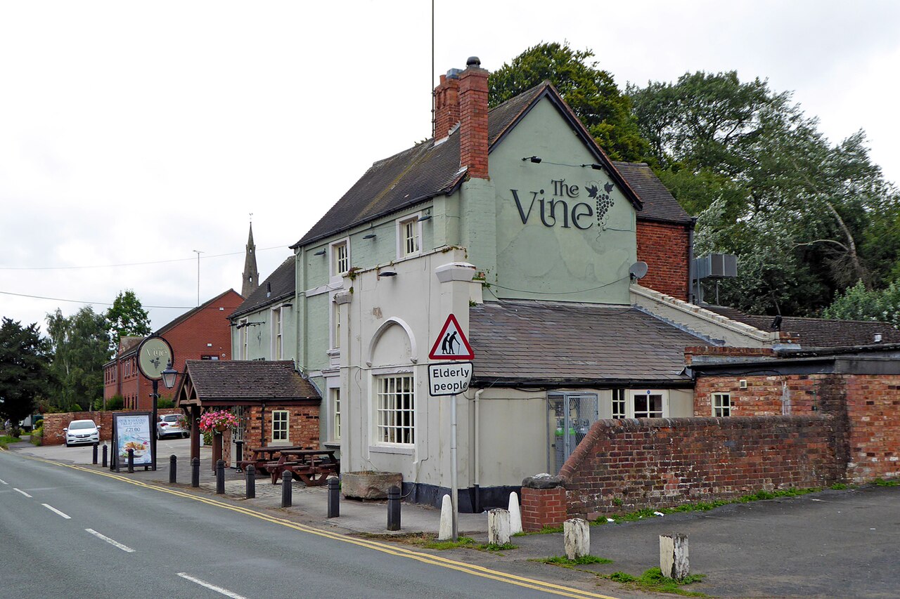 The Vine in Wombourne, Staffordshire