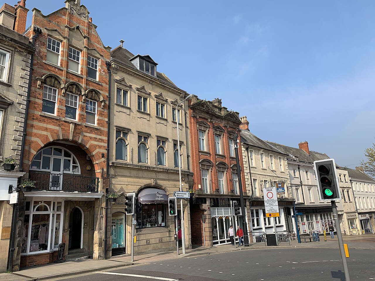 Photograph of 114-118 Bridge Street, Worksop, Nottinghamshire, England