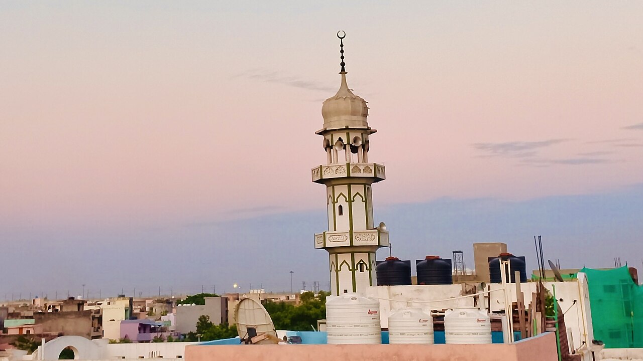 Mosque in Yamuna Vihar, North Delhi