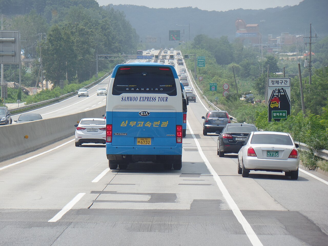 Yeongdong Expressway Yeoju Interchange~Yeoju Junction(Incheon Direction)
