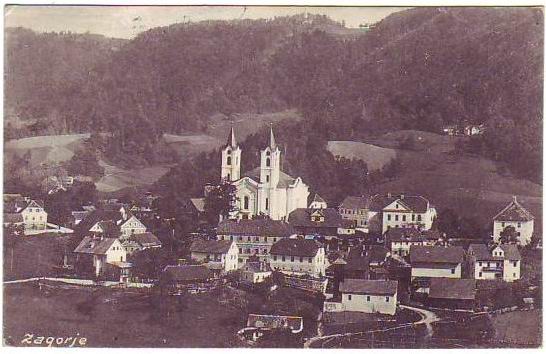 Postcard of Zagorje ob Savi
