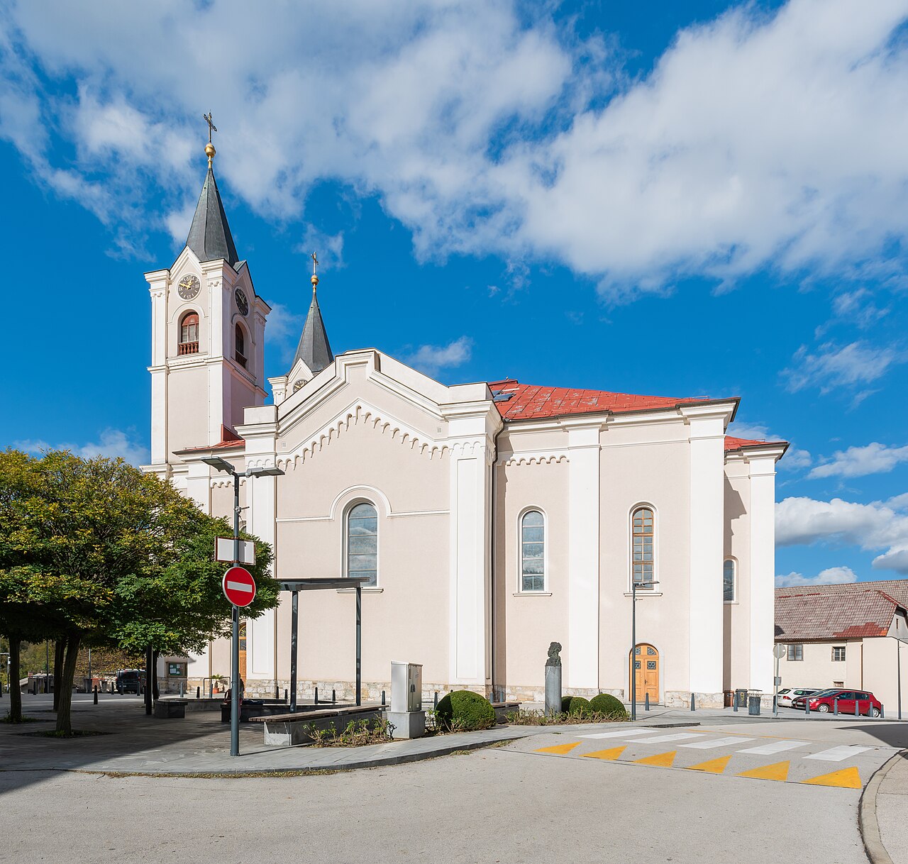 Saints Peter and Paul church in Zagorje ob Savi, Upper Carniola, Slovenia
