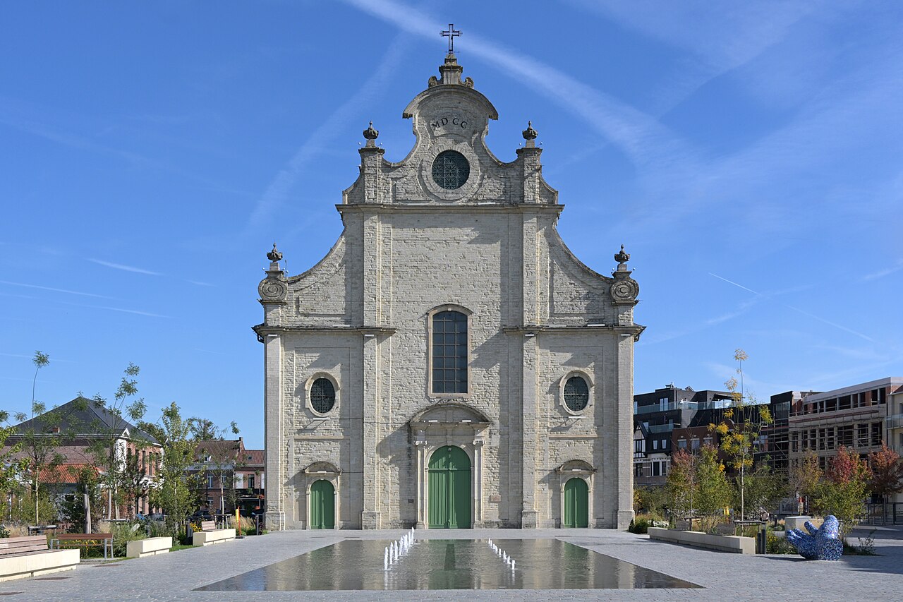Façade of Sint-Ludgeruskerk, Zele, 2026