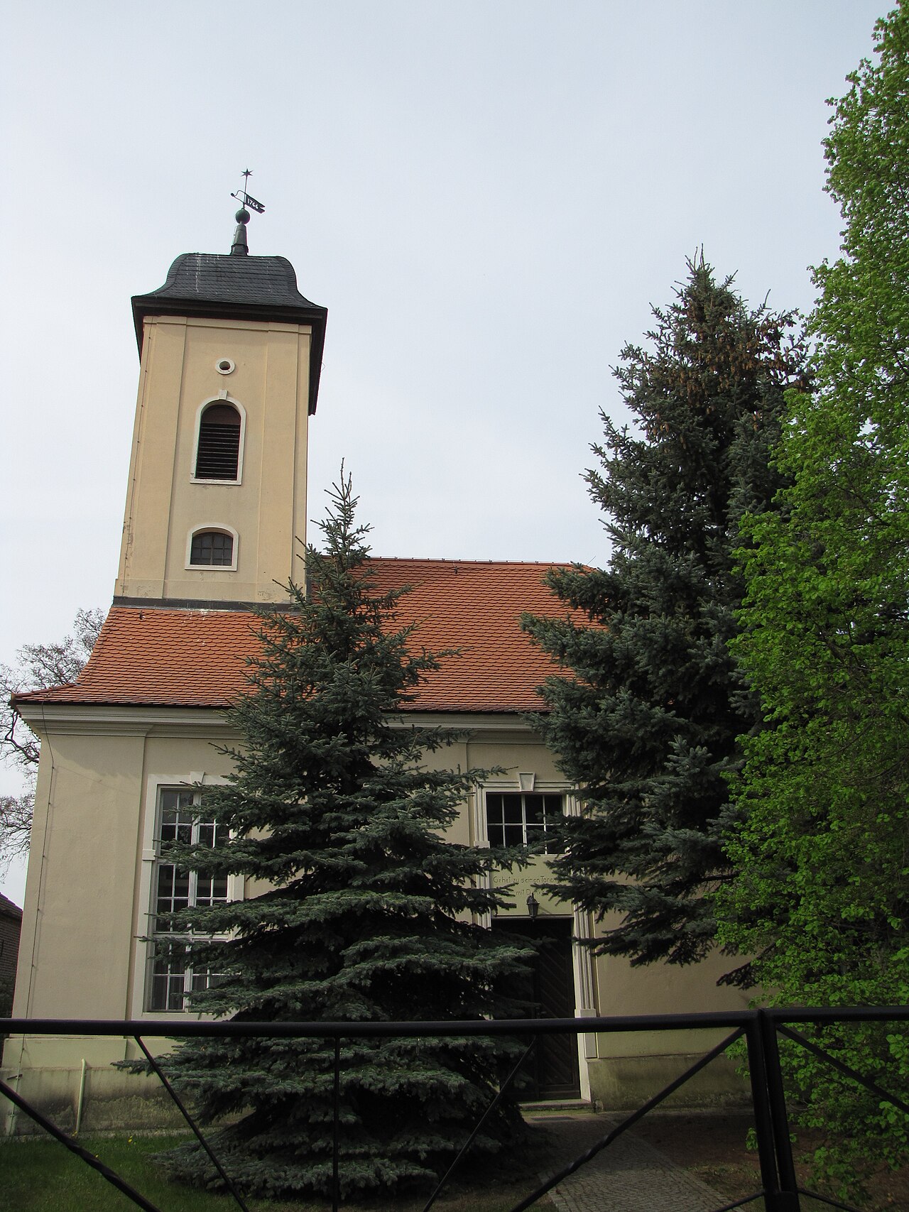 Dorfkirche in Schünow, Stadt Zossen, Brandenburg, Deutschland