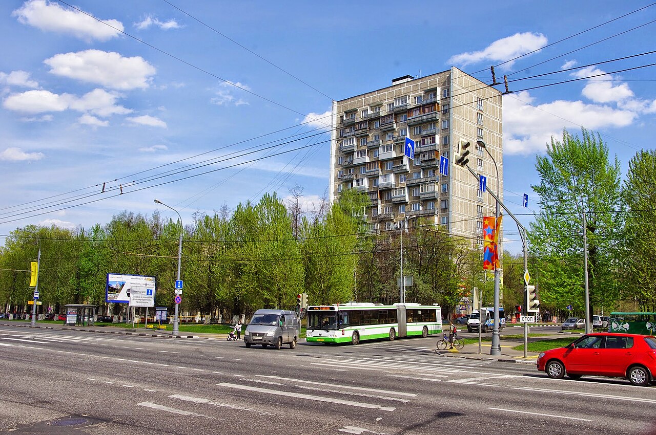 Zyuzino District, Moscow, Russia