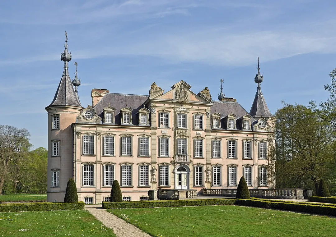The Poeke Castle (Aalter, East Flanders, Belgium)