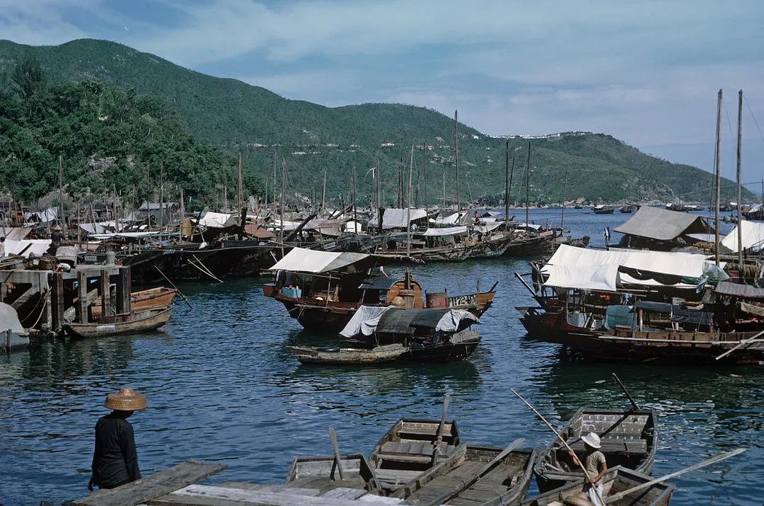 Aberdeen, Hong Kong, in July 1963