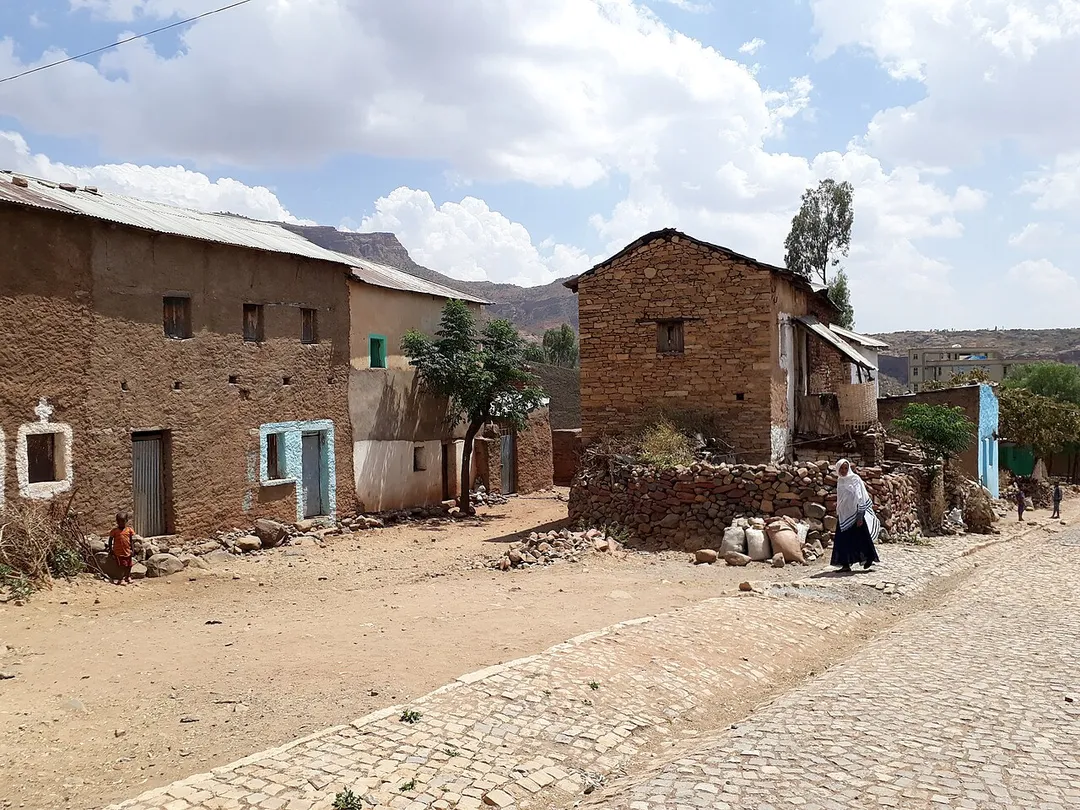 Abiy Addi older houses