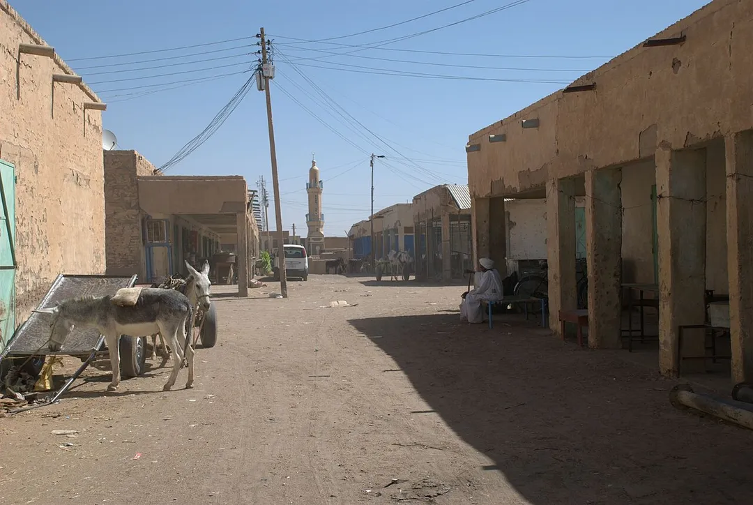 Center of Ad-Damir, Sudan