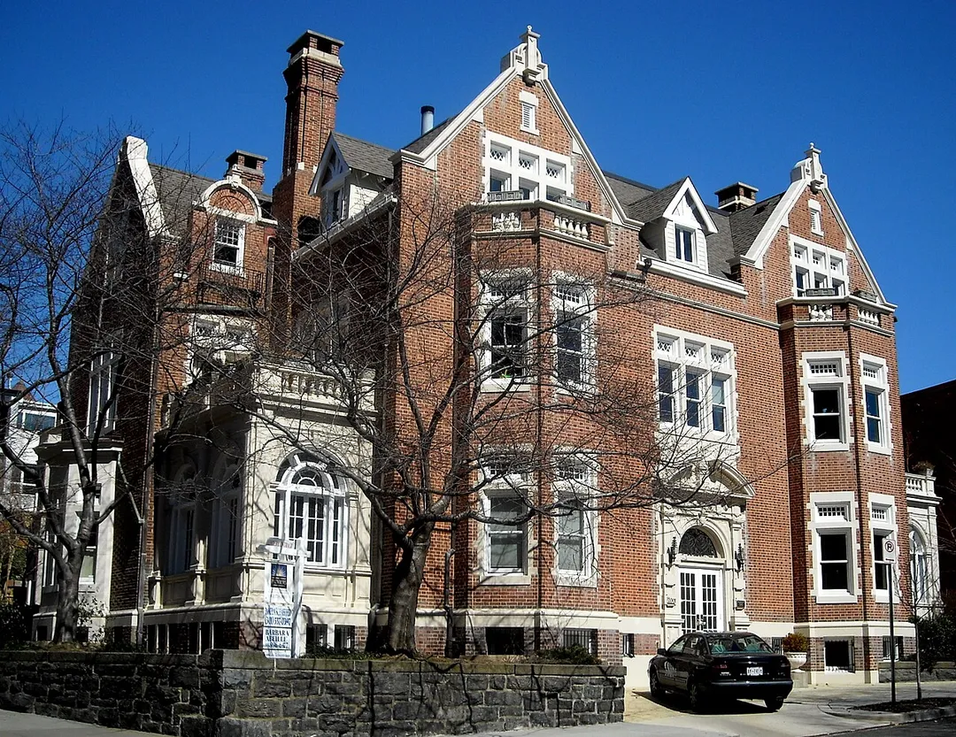 A 22-unit condominium located at 2001 19th Street, N.W. – also known as 1866 California Street, N.W. – in the Adams Morgan neighborhood of Washington, D.C.

Built in 1908 (land–$17,000; construction–$63,000) to the designs of architect Waddy B. Wood, the 42-room, Tudor Revival-style building originally served as the Office of the Qing Legation, and later as the Embassy of the Republic of China.

The building is designated as a contributing property to the Washington Heights Historic District, listed on the National Register of Historic Places in 2006.