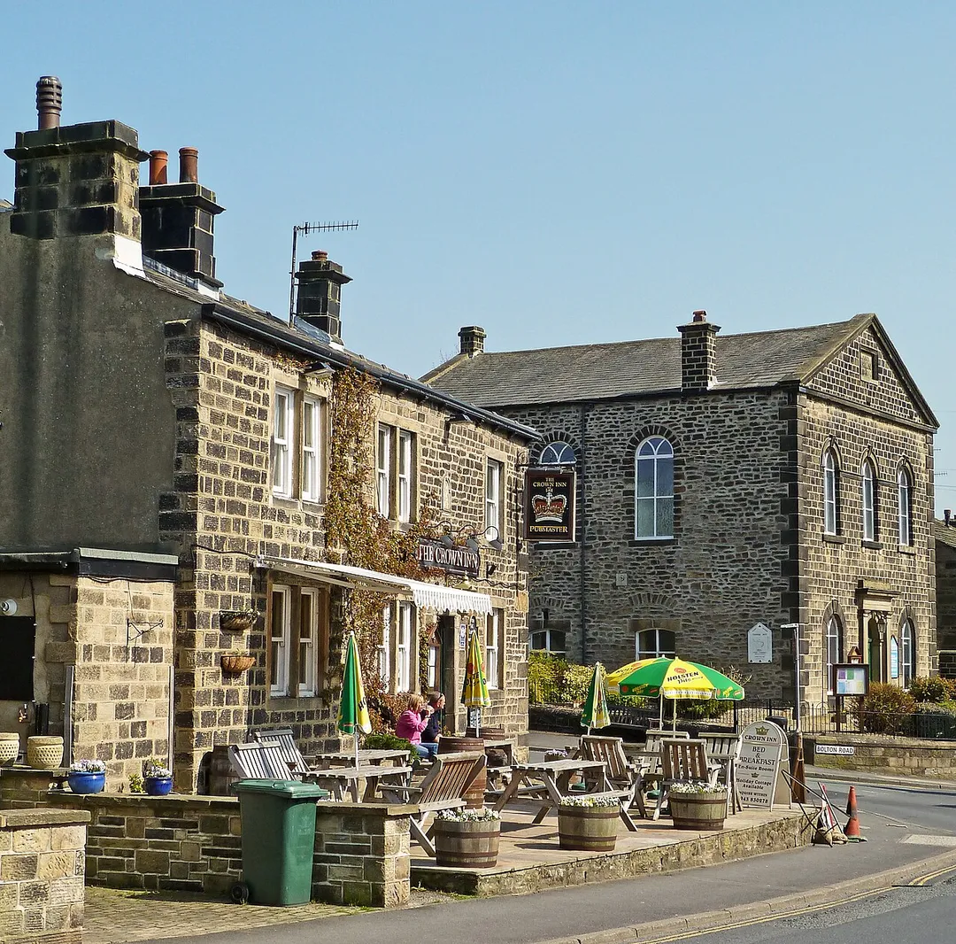 Crown Inn and Chapel, Addingham