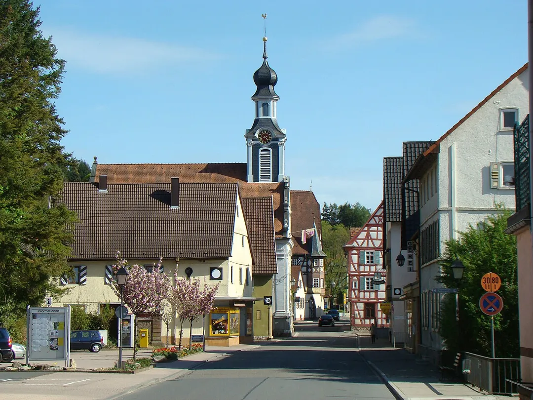 Hauptstraße in Adelsheim