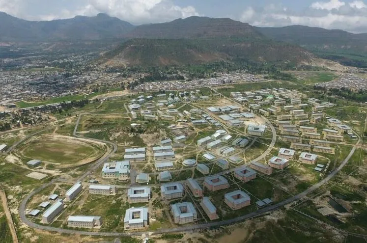 Adigrat University bird's-eye view.