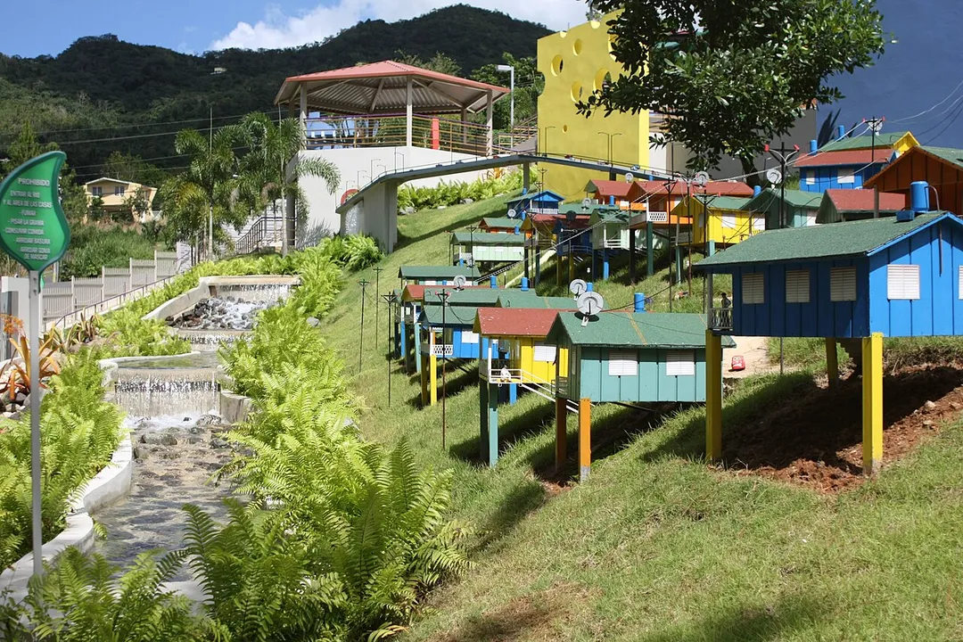 El castillo de los niños, en Adjuntas Puerto Rico.