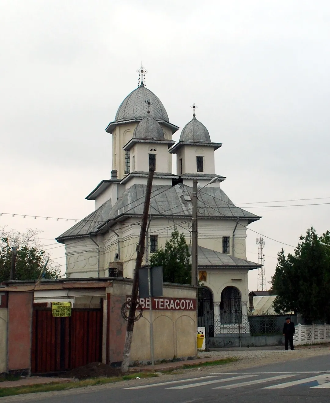Romanian Orthodox church in Afumaţi, Ilfov County, Romania